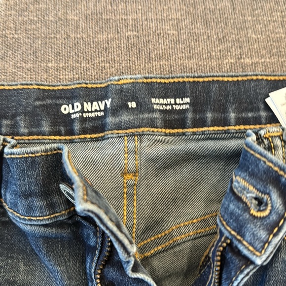 2 pairs of Boys old navy jeans size 18. Worn a few times. - Picture 3 of 4